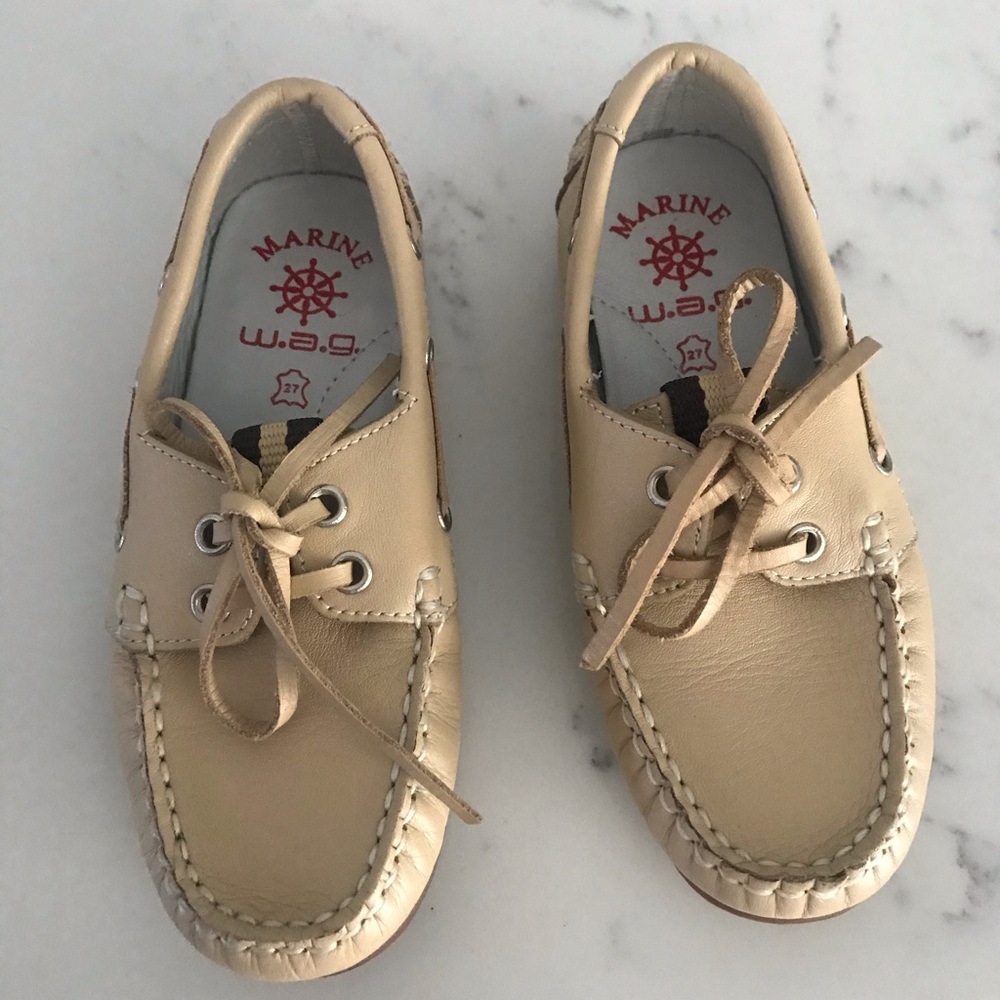 marine wag kids boy shoe loafer mocassine size 27